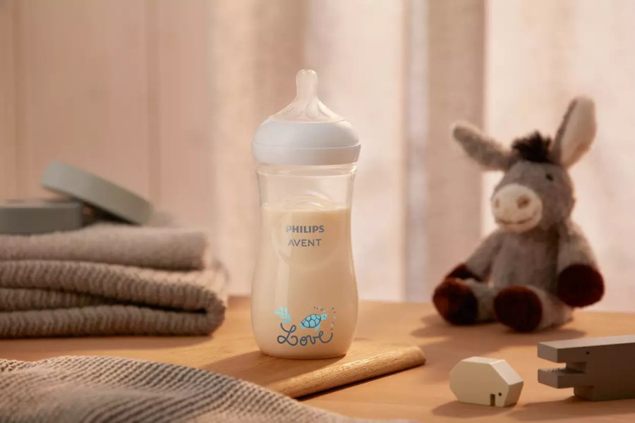Philips Avent Natural Response Babyflasche 330ml, Silikon