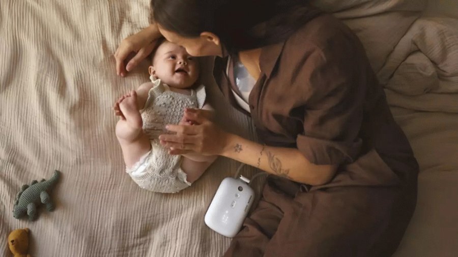 Philips Avent Freihndiges Doppelpumpset mit Sammelbechern