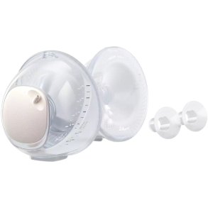 Philips Avent Freihndiges Doppelpumpset mit Sammelbechern
