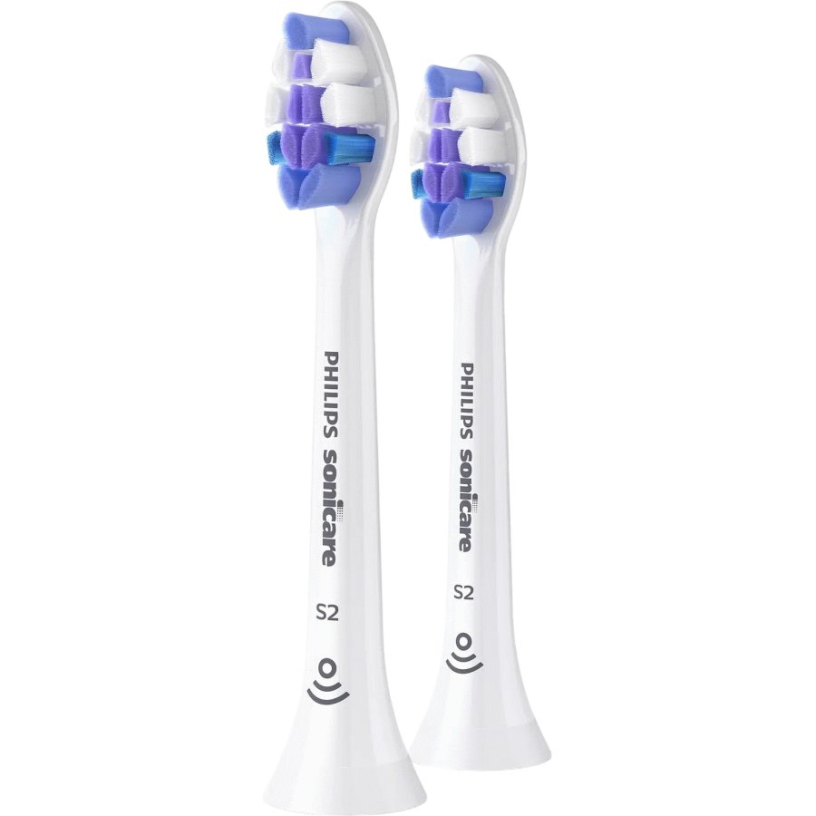 Philips Sonicare S2 Sensitive Opzetborstels 2 stuks, Wit