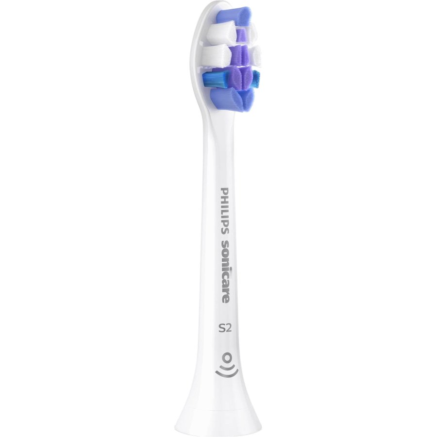 Philips Sonicare S2 Sensitive Opzetborstels 8 stuks, Wit
