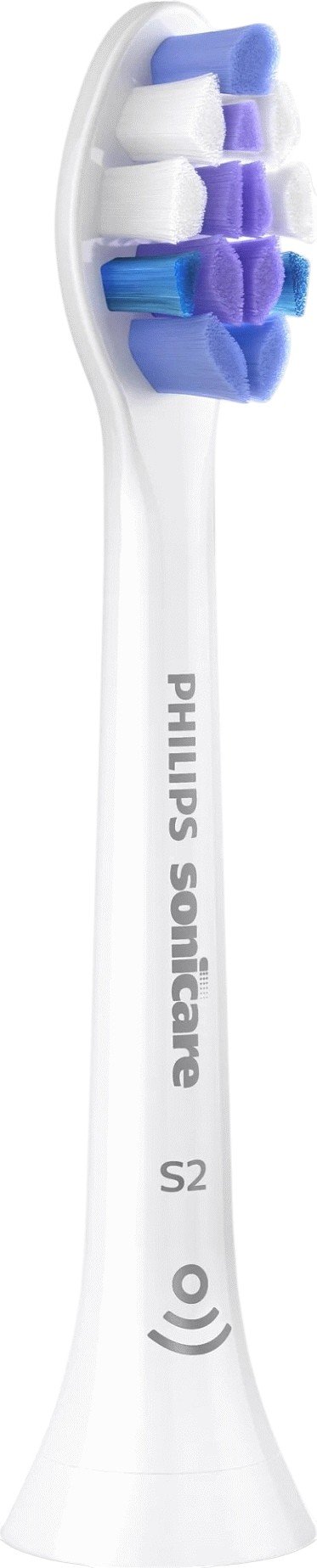 Philips Sonicare S2 Sensitive Opzetborstels 8 stuks, Wit