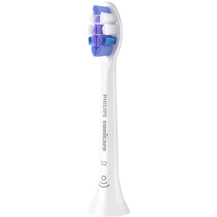 Philips Sonicare S2 Sensitive Opzetborstels 8 stuks, Wit