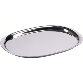 Piet Hein Superelliptisch Dienblad 12x16,5 cm, Staal