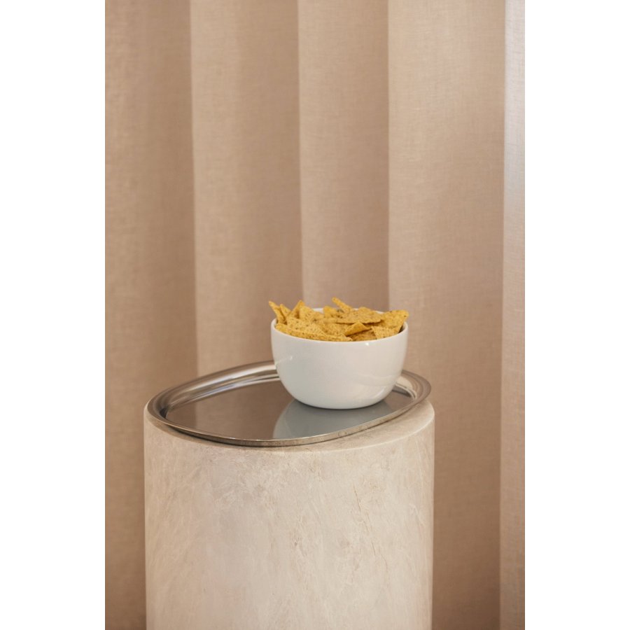 Piet Hein Superellipse Tablett 24x32 cm, Stahl