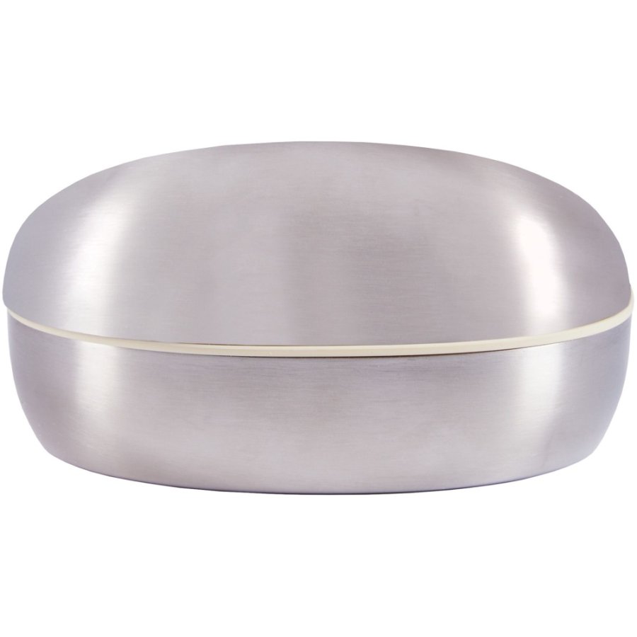 Piet Hein Smykkeskrin 13 cm, Brstet Stl