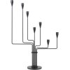 Piet Hein Lysestage Karlsvognen H63 cm, Sort