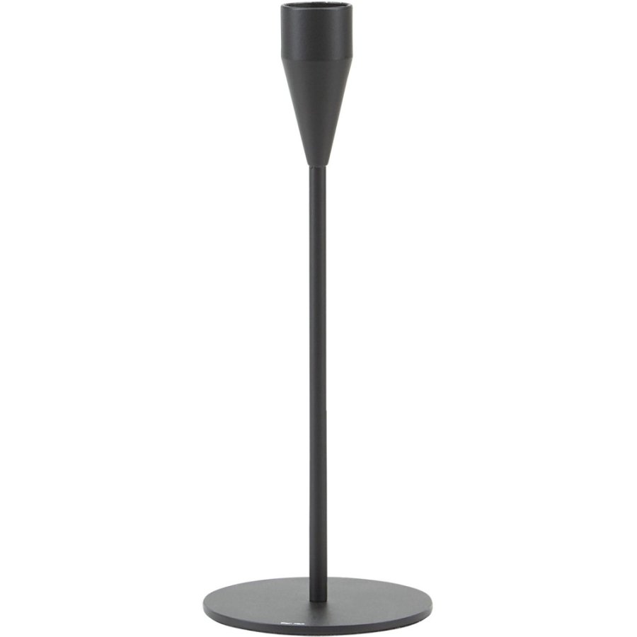 Piet Hein Lysestage Venus H21 cm, Sort