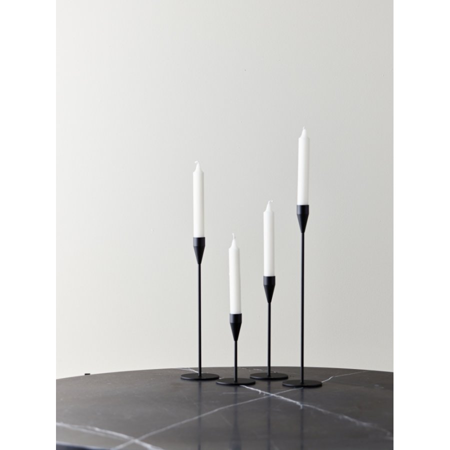Piet Hein Lysestage Saturn H36 cm, Sort