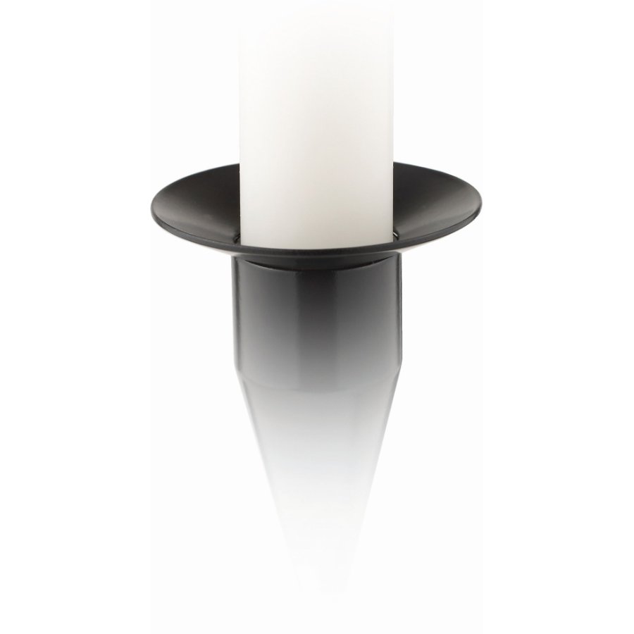 Piet Hein Lysmanchet 5 cm, Sort