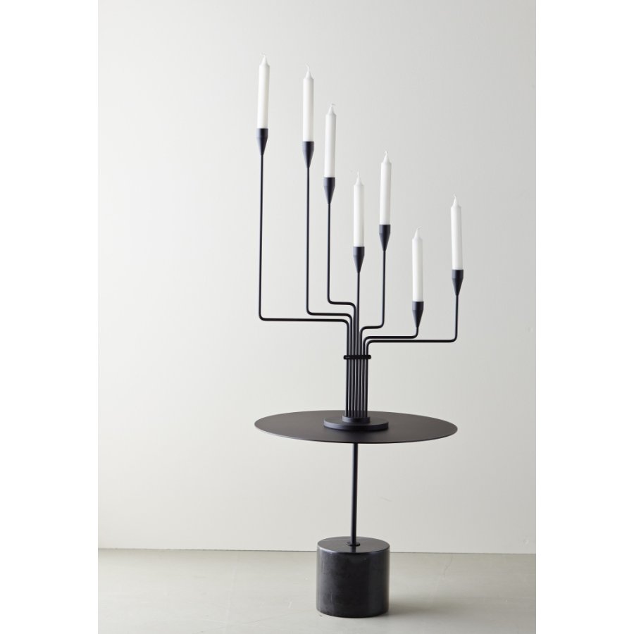 Piet Hein Kerzenhalter Sydkorset H38cm, Schwarz