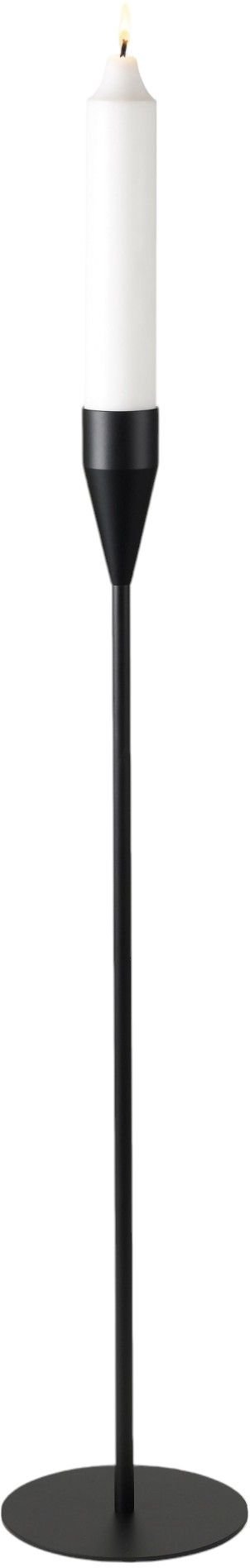 Piet Hein Maxi Lysestage Saturn H80,5 cm, Sort