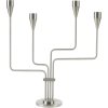 Piet Hein Lysestage Sydkorset H38 cm, Brstet Stl