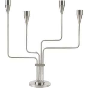 Piet Hein Kerzenhalter Sydkorset H38cm, Gebrsteter Stahl