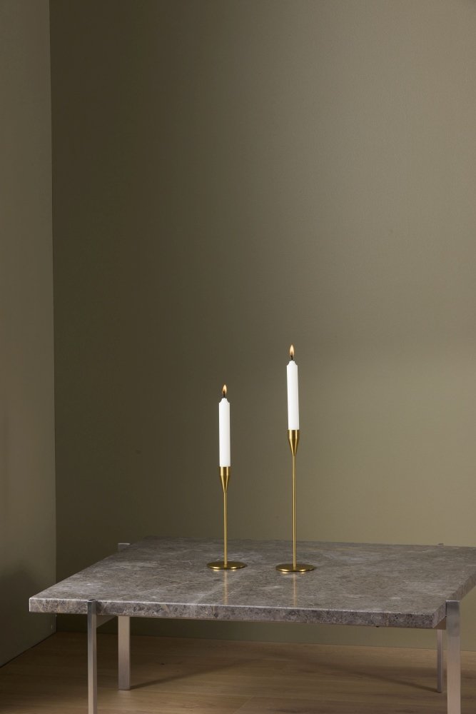 Piet Hein Lysestagest Venus/Jupiter 2 stk, Messing
