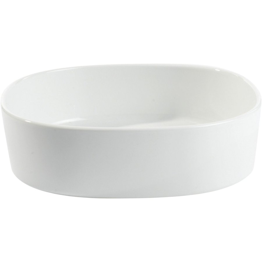 Piet Hein Supercirkulr Fad H7x26x26 cm, Hvid