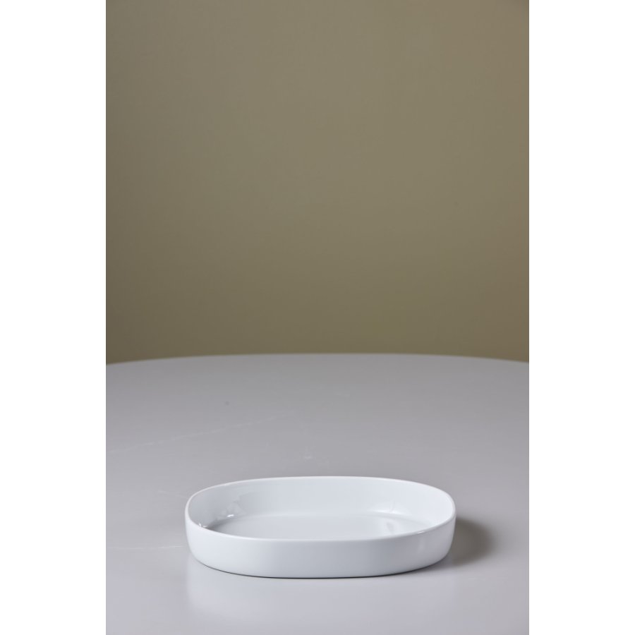 Piet Hein Supercirkulr Fad H4x26x26 cm, Hvid