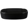 Piet Hein Superellipse Fad 23x30 cm, Sort