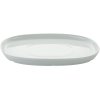 Piet Hein Superellipse Tallerken m. Plateau 24 cm, Hvid
