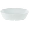 Piet Hein Superellipse Dyb Tallerken 18 cm, Hvid