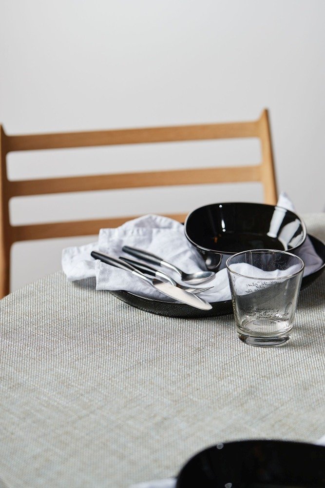 Piet Hein Superellipse Tallerken 30 cm, Sort