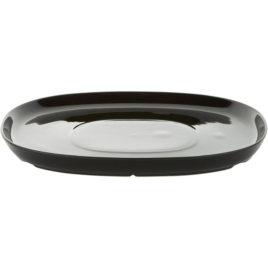 Piet Hein Superellipse Tallerken 30 cm, Sort