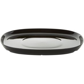 Piet Hein Superellipse Teller 24cm, Schwarz
