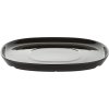 Piet Hein Superellipse Tallerken 19 cm, Sort