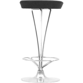 Piet Hein Barstol H78cm, Schwarz/Glnzend