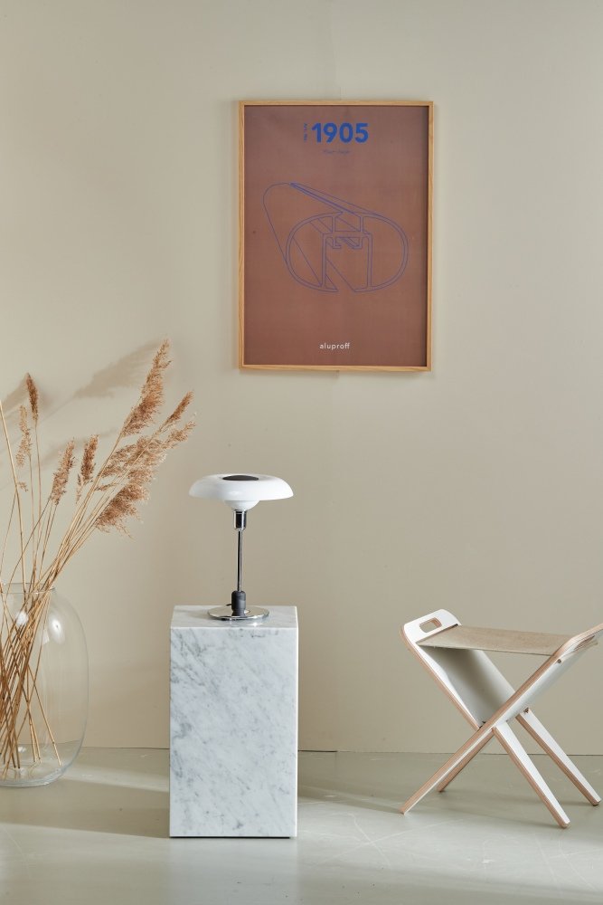 Piet Hein Klaburet H63 cm, Hvid/Hr