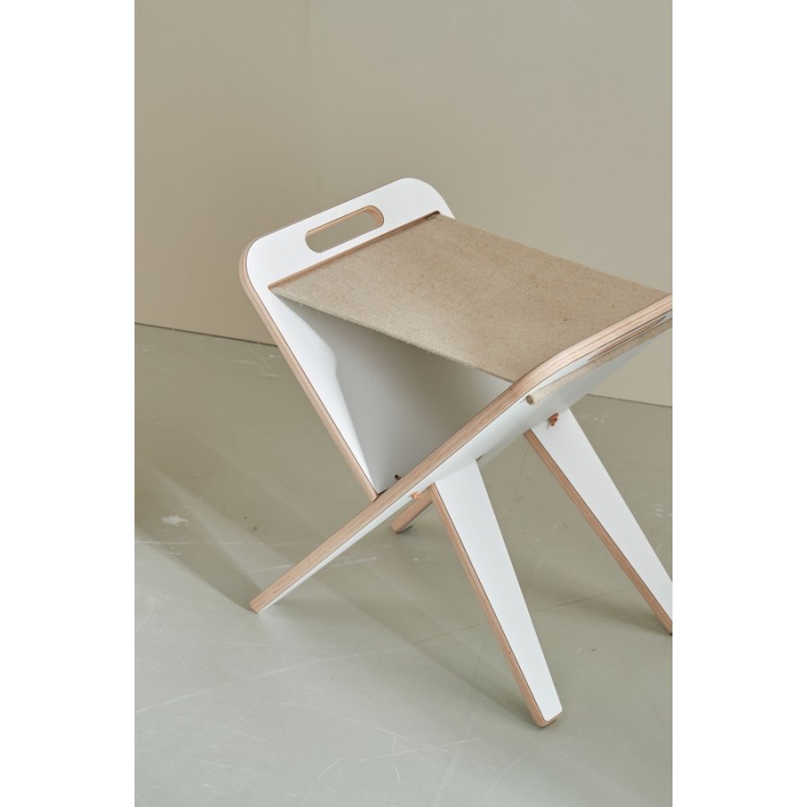 Piet Hein Klaburet H63 cm, Hvid/Hr