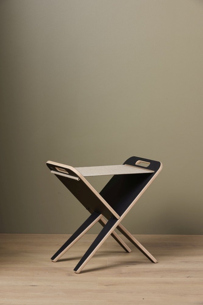 Piet Hein Klaburet H63 cm, Sort/Hr