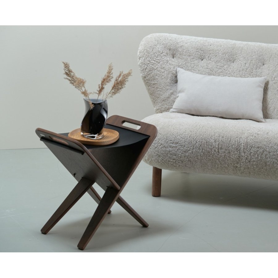 Piet Hein Klaburet H63 cm, Valnd/ Sort