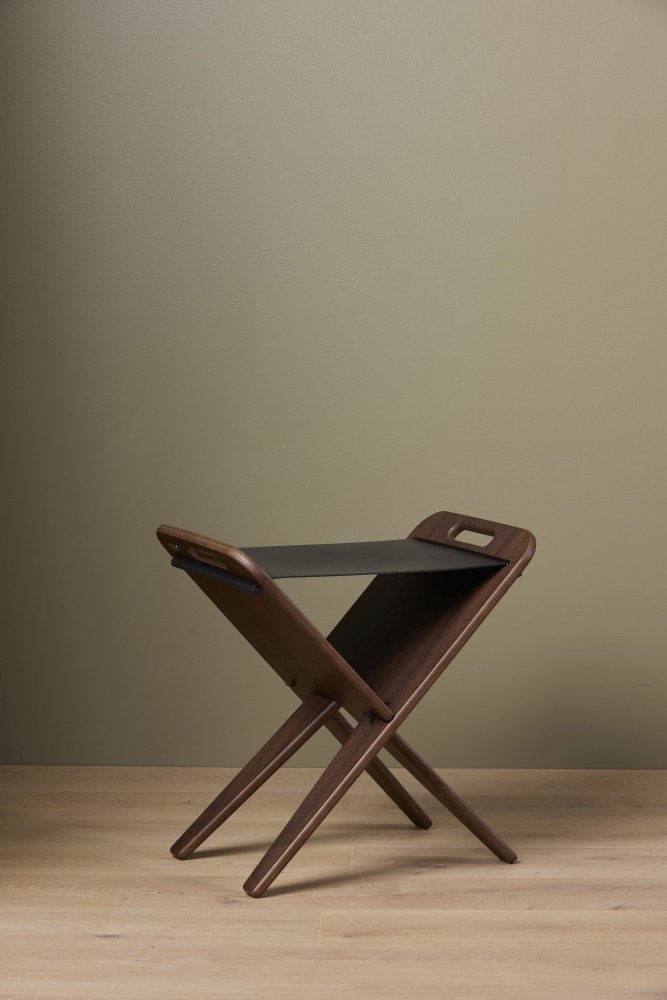 Piet Hein Klaburet H63 cm, Valnd/ Sort