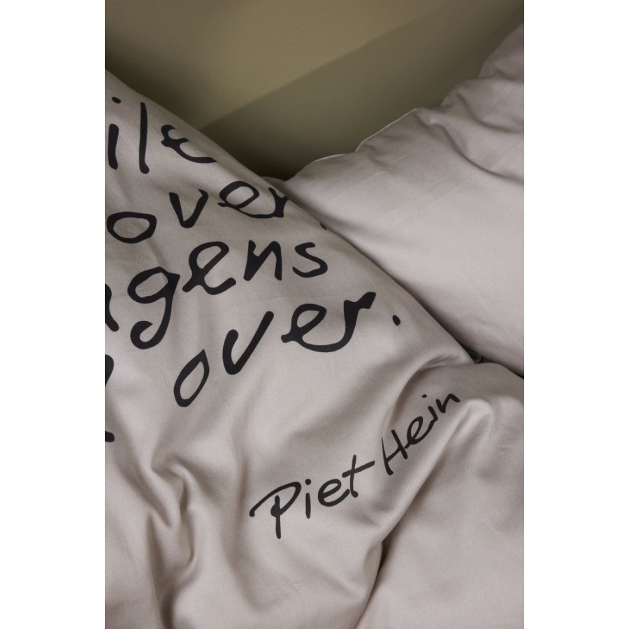 Piet Hein Sengest Husk At Smile 140x200 cm, Soft Grey