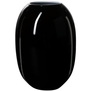 Piet Hein Super Vase H30cm, Schwarz