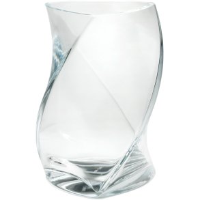 Piet Hein Twister Vase H24cm, Klar
