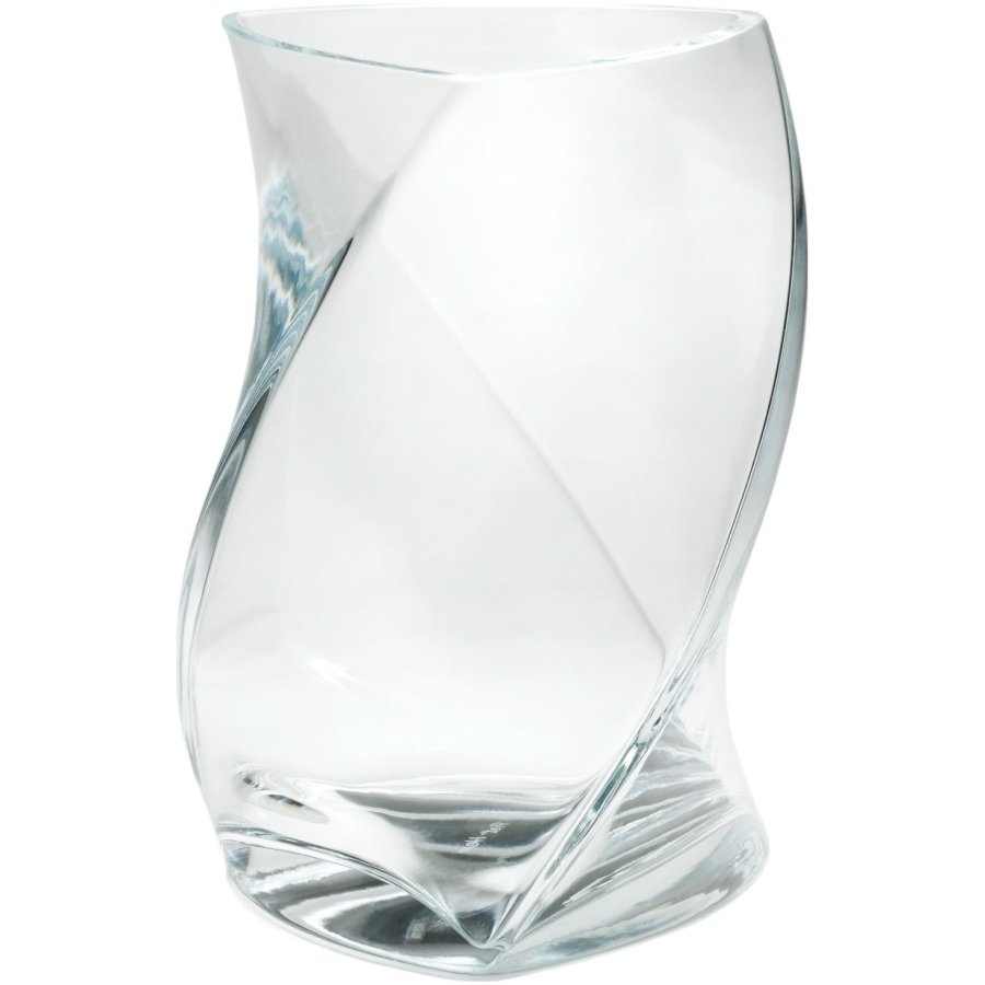 Piet Hein Twister Vase H24 cm, Klar
