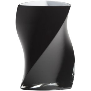 Piet Hein Twister Vase H24cm, Schwarz