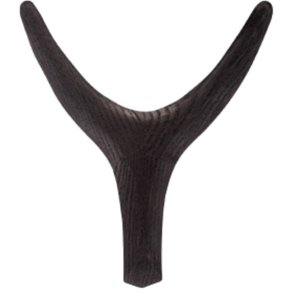 EKTA Living Nguni Head Kroge 45 cm, Sort Ask