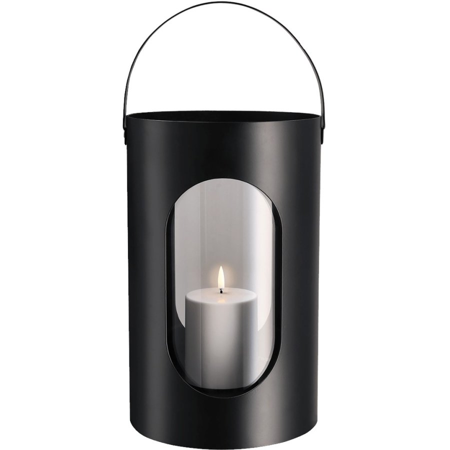EKTA Living Light House Lanterne H35 cm, Sort