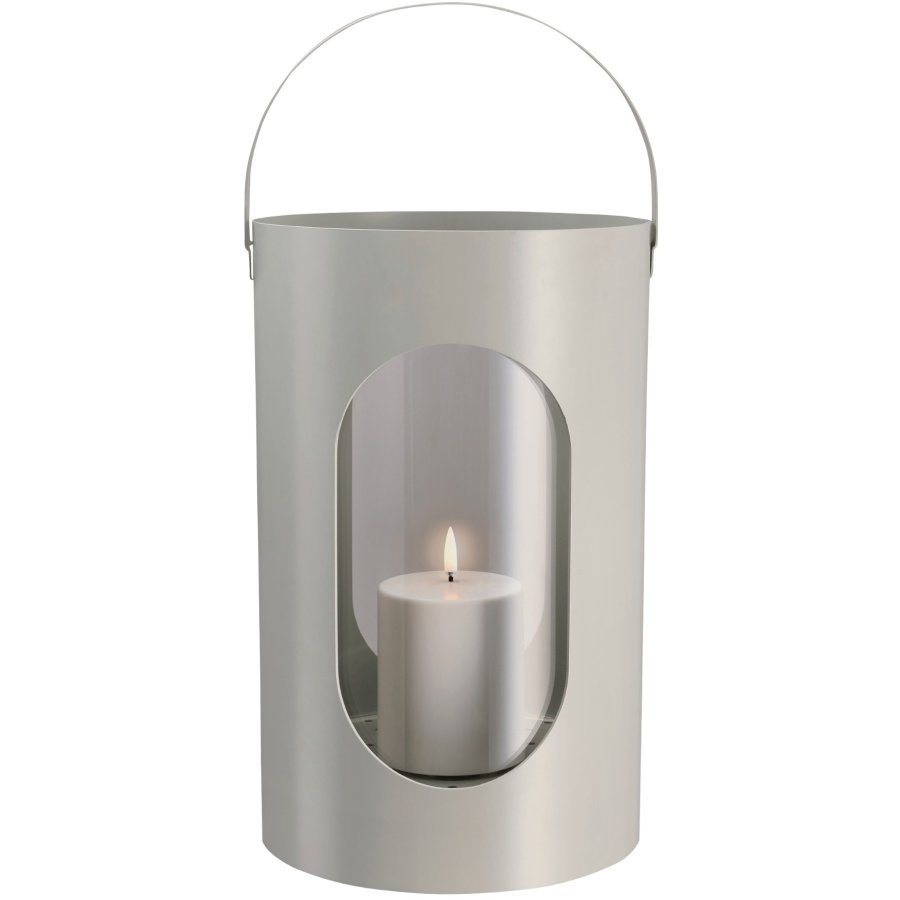 EKTA Living Light House Lanterne H35 cm, Lys Gr