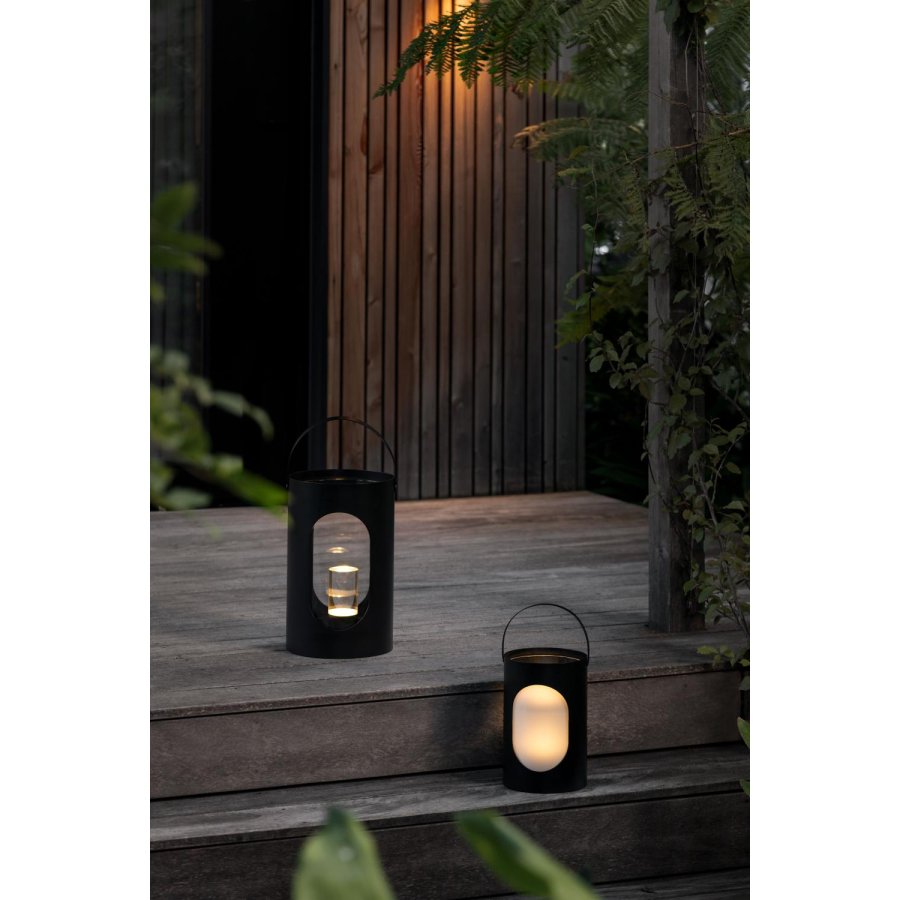 EKTA Living Light House Lanterne H24 cm, Sort