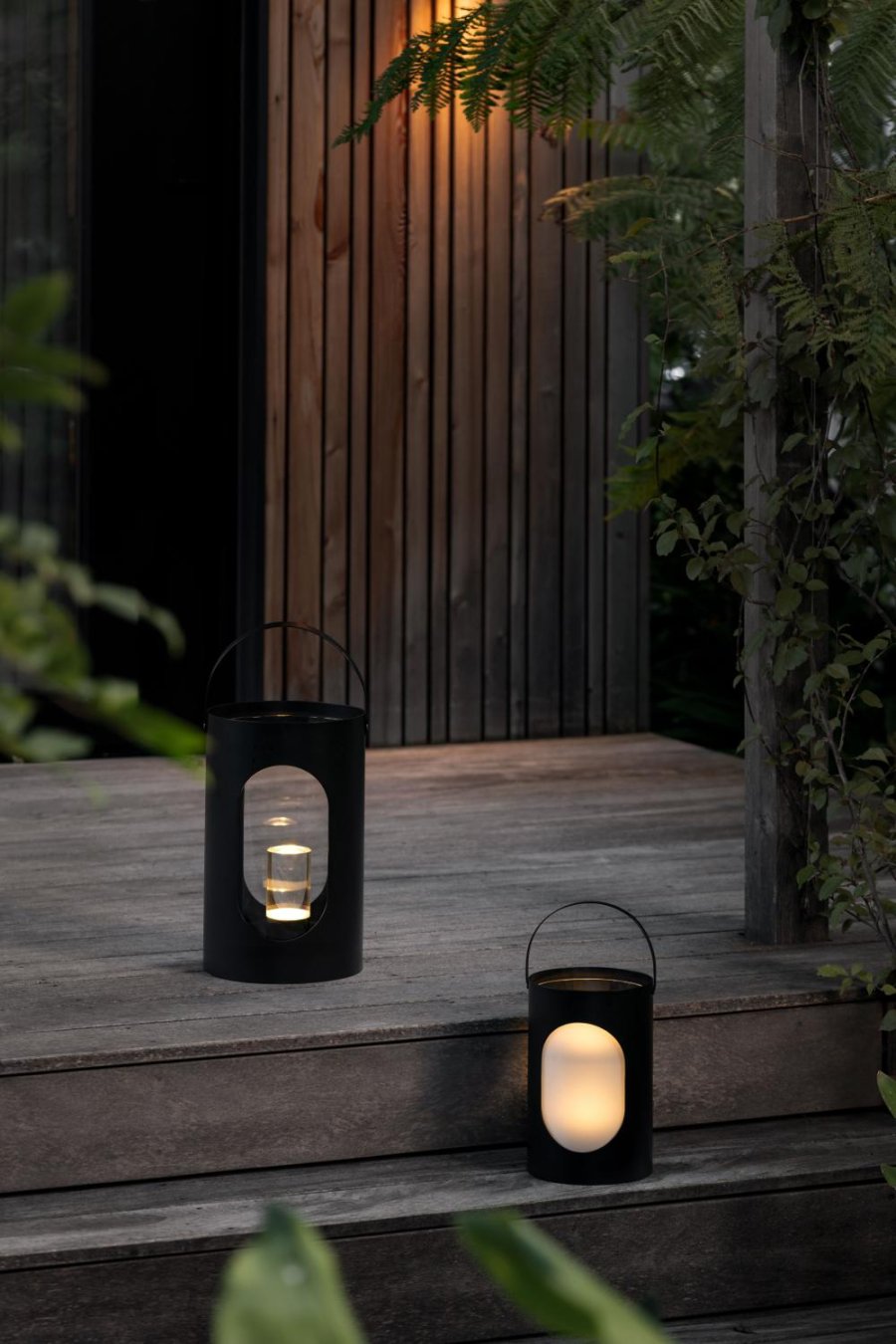 EKTA Living Light House Lanterne H24 cm, Sort