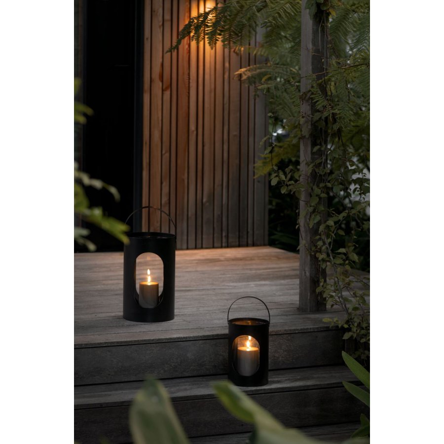 EKTA Living Light House Lanterne H24 cm, Sort