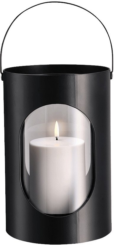 EKTA Living Light House Lanterne H24 cm, Sort