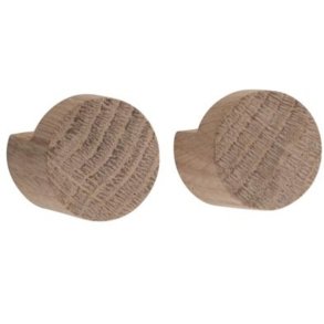 EKTA Living Wood Knot Knage 2 stk. Ø2,8 cm, Eg