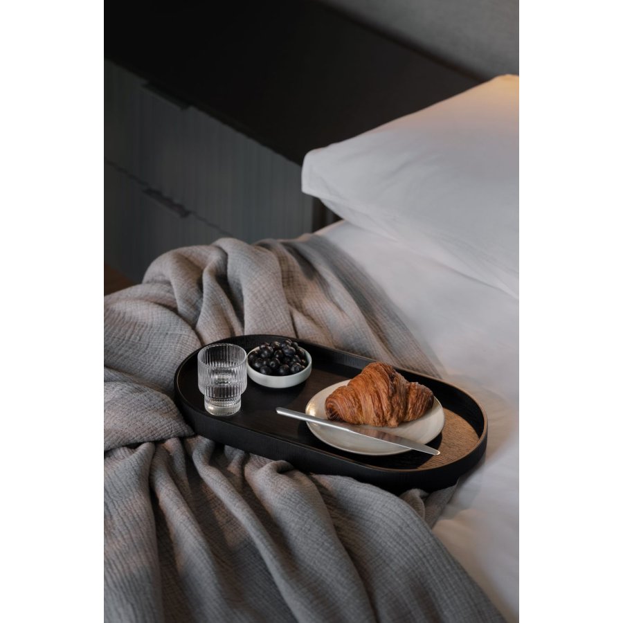 EKTA Living Wood Bakke 47 cm, Sort Eg
