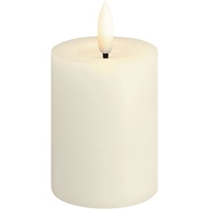 Moods & More Stompkaars met Smelteffect LED �4,9xH7,5 cm, Ivory