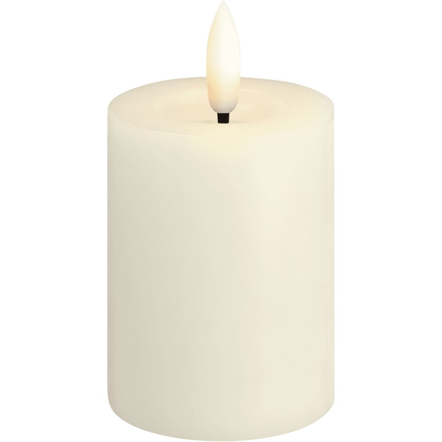 Moods & More Stompkaars met Smelteffect LED �4,9xH7,5 cm, Ivory